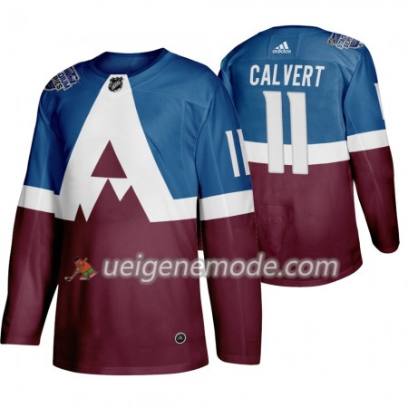 Herren Eishockey Colorado Avalanche Trikot Matt Calvert 11 Adidas 2020 Stadium Series Authentic